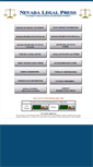 Mobile Screenshot of nevadalegalpress.com